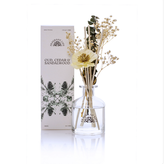 Oud, Cedar and Sandalwood - Diffuser