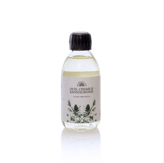 Oud, Cedar and Sandalwood - Diffuser Refill
