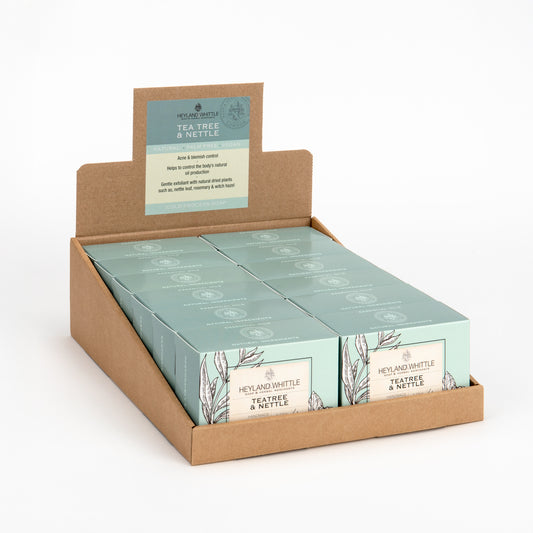 Tea Tree & Nettle Boxed Soap Bar 120g (12 Pack)