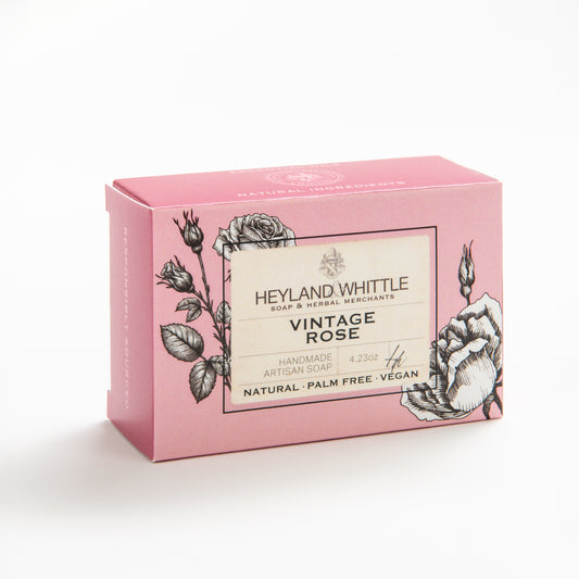 Vintage Rose Boxed Soap Bar 120g (12 Pack)