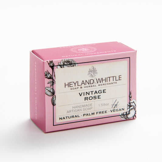 Vintage Rose Boxed Soap Bar 45g (21 Pack)