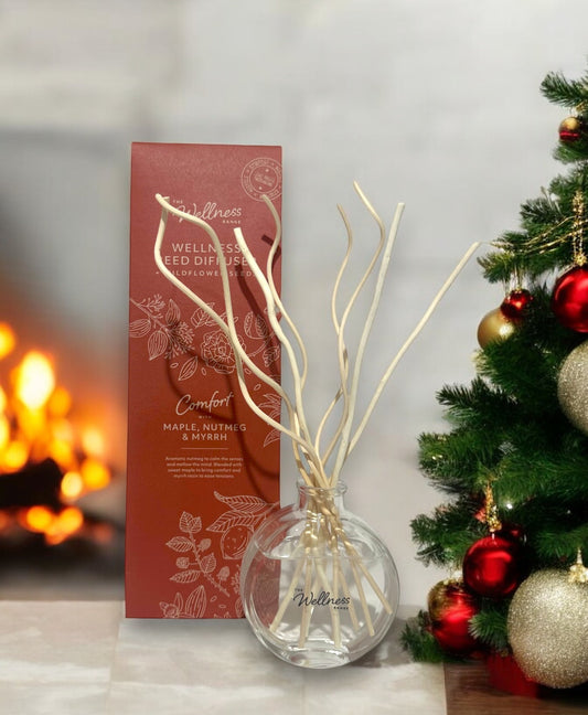 Comfort Wellness Reed Diffuser with Maple, Nutmeg & Myrrh