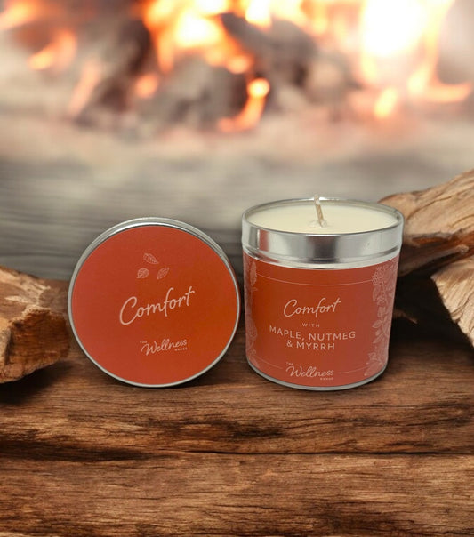 Comfort Wellness Candle with Maple, Nutmeg & Myrrh