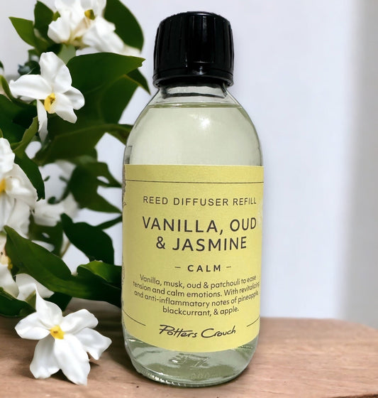 CALM Diffuser Refill with Vanilla, Oud & Jasmine