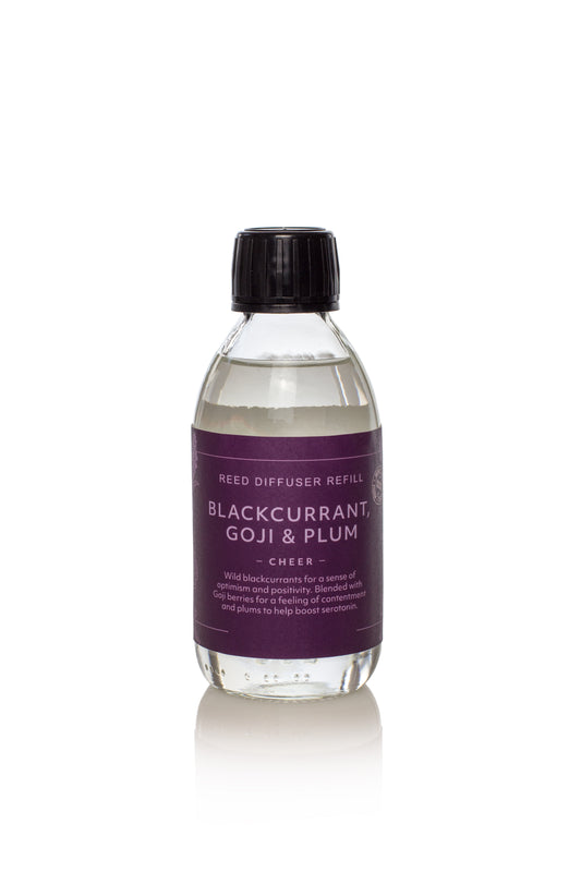 Cheer Wellness Diffuser Refill with Blackcurrant, Goji & Plum
