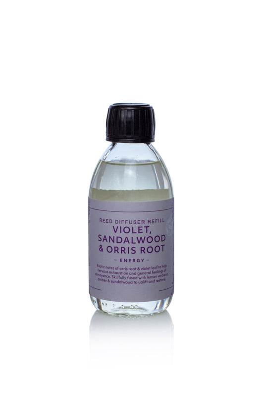 Energy Wellness Diffuser Refill with Violet, Sandalwood & Orris Root