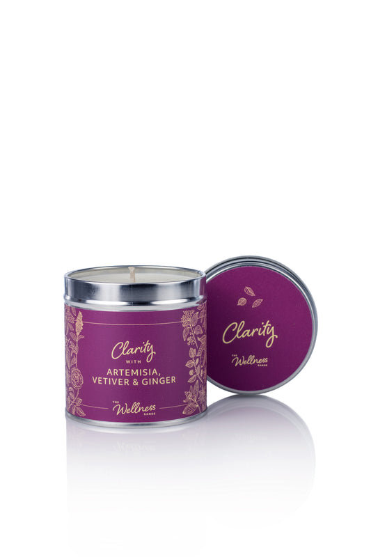 Clarity Wellness Candle with Artemisa, Vetiver & Ginger