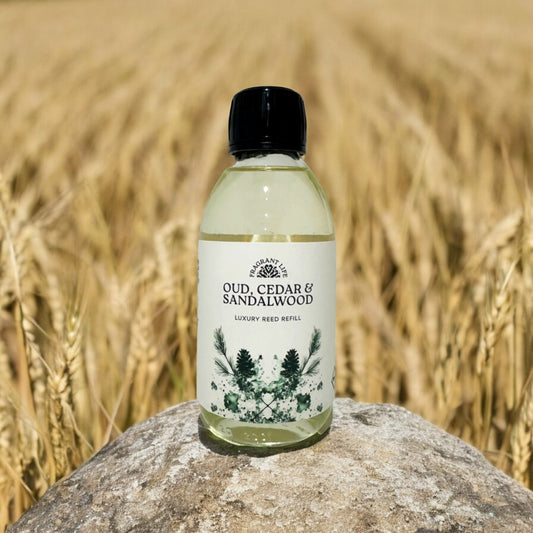 Oud, Cedar and Sandalwood - Diffuser Refill