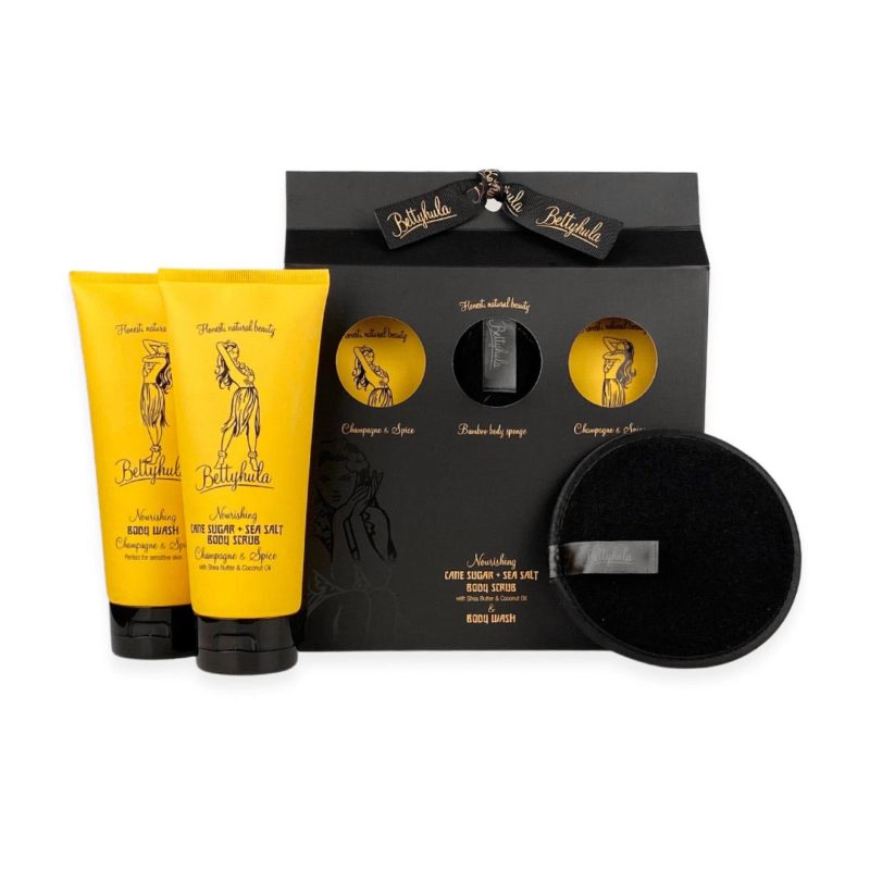 Bath & Shower Gift Set - Champagne & Spice