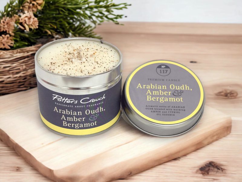 Arabian Oudh Amber Bergamot Candle