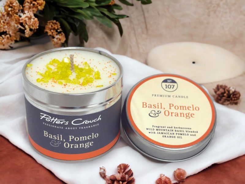 Basil Pomelo Orange Candle