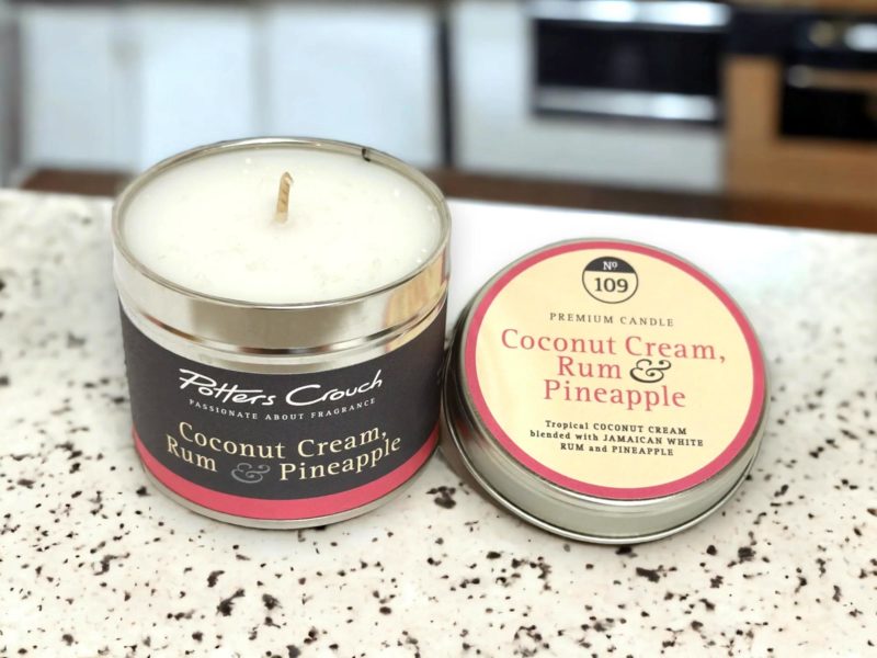 Coconut Cream Rum Pineapple Candle