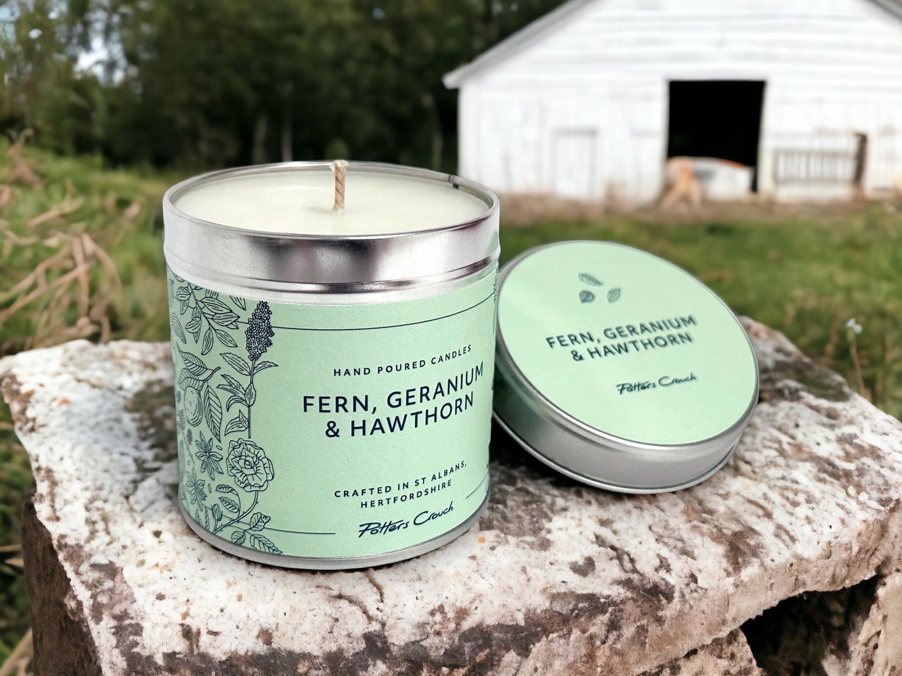 Fern Geranium Hawthorn Candle