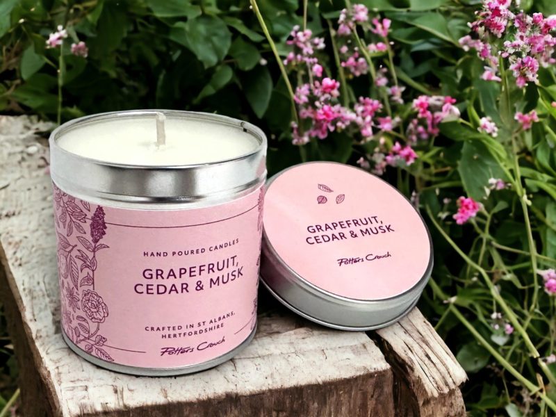 Grapefruit Cedar Musk Candle