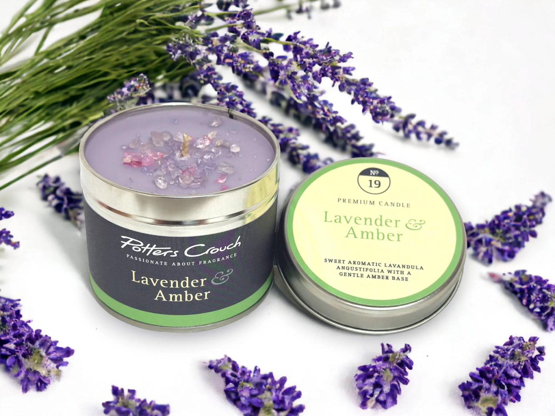 Lavender Amber Candle