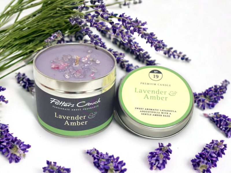 Lavender Amber Candle