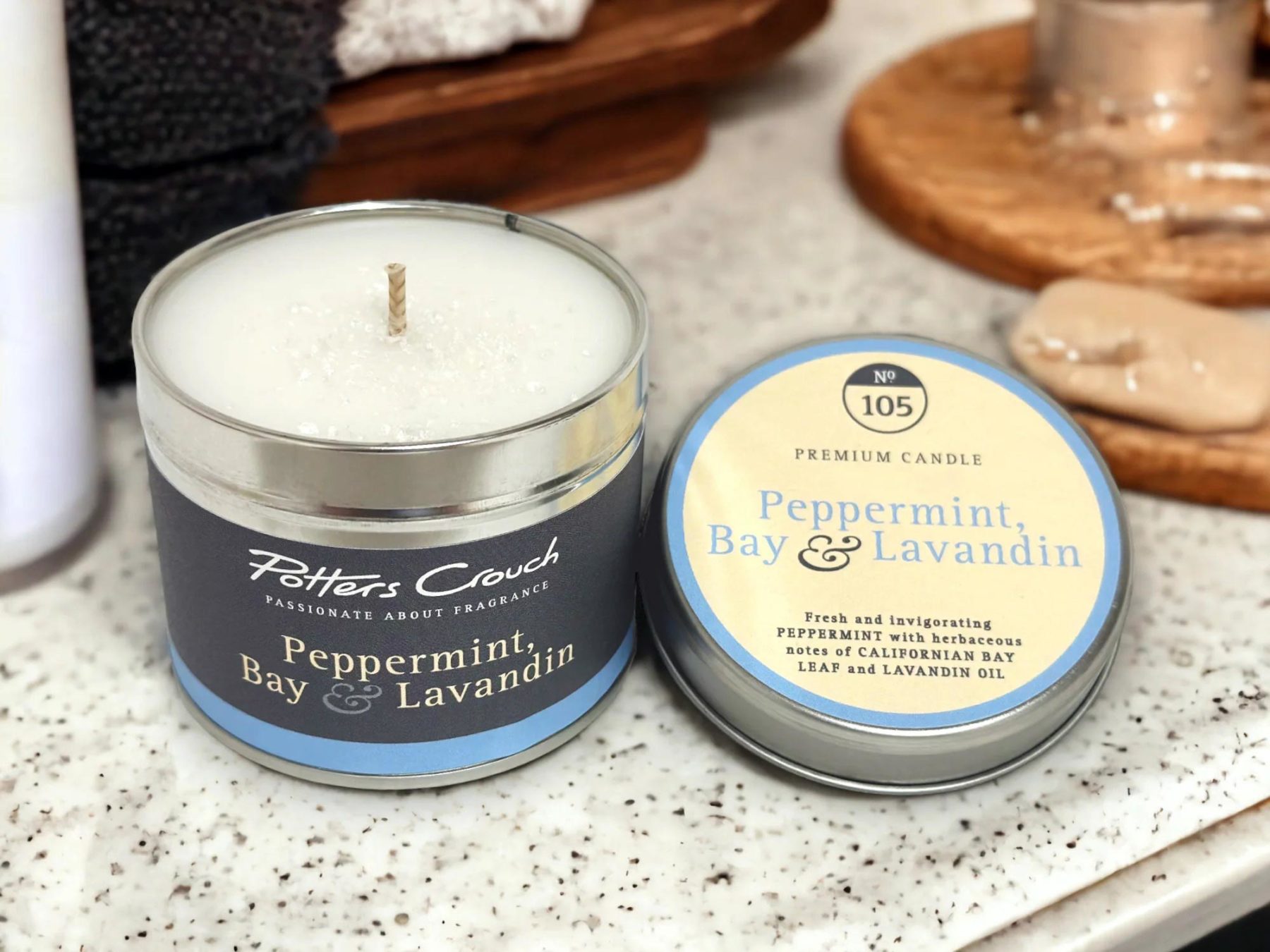 Peppermint Bay Lavandin Candle