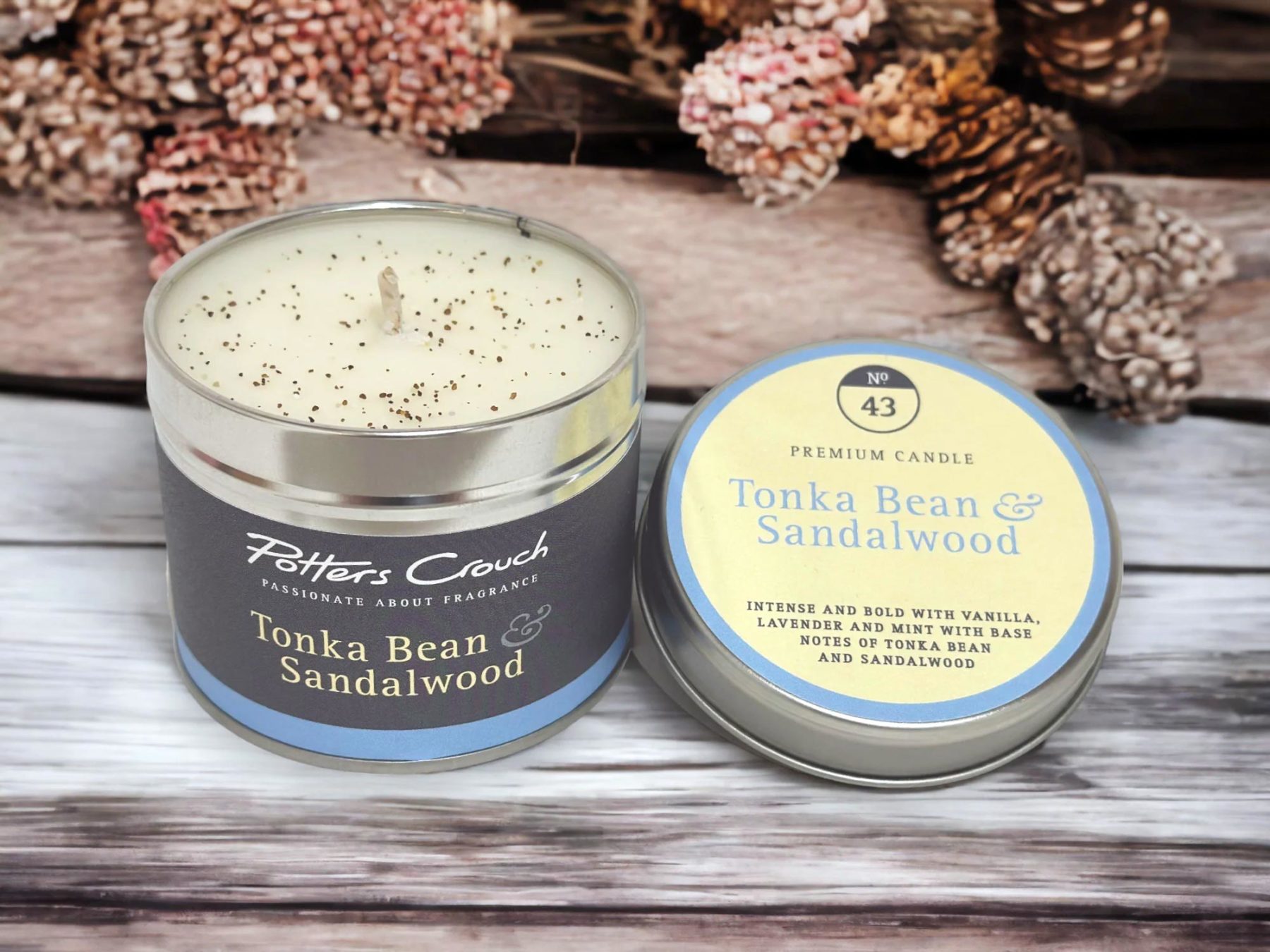 Tonka Bean Sandalwood Candle