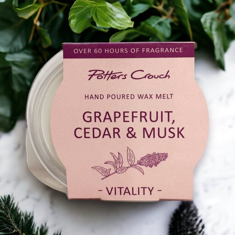 Grapefruit Cedar Musk Melt Pott