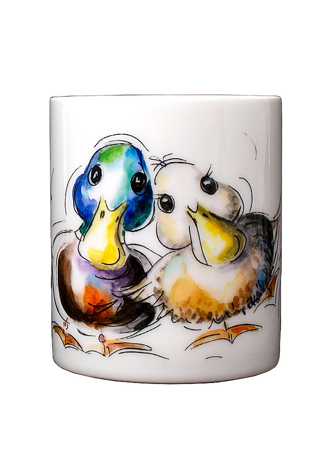 Feathers & Frolics - Fine Bone China Mug