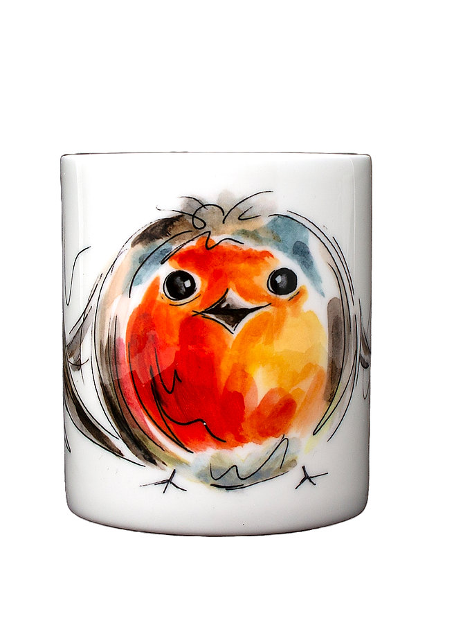 Robin - Fine Bone China Mug