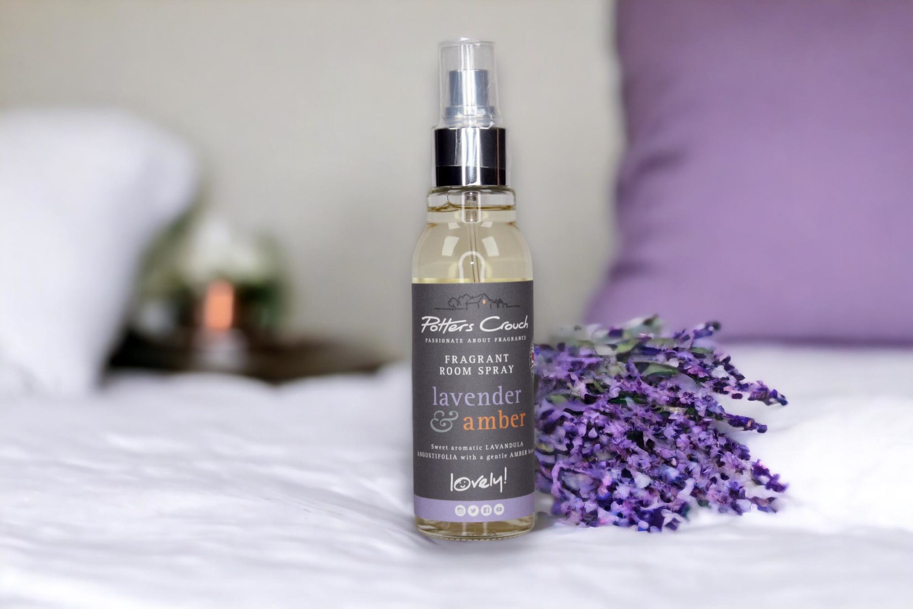 Lavender Amber Room Spray