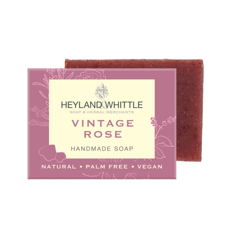 Vintage Rose Natural Mini Favour Soap 45g (21 Pack)