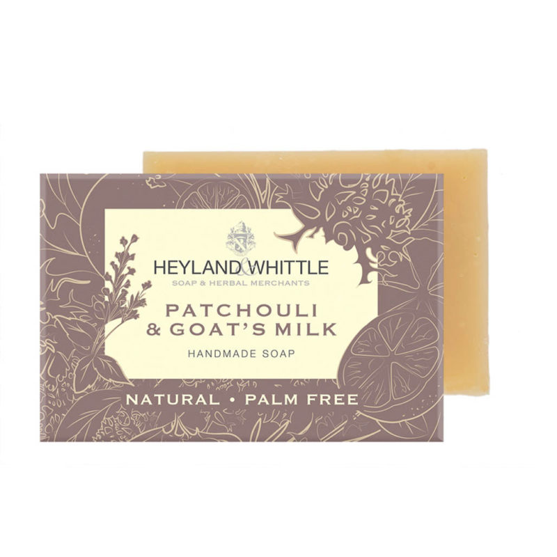 Patchouli & Goats Milk Natural Soap Bar 120g (12 Pack)