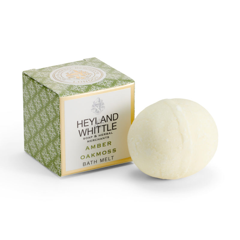 Amber Oakmoss Bath Melt Truffle Tester