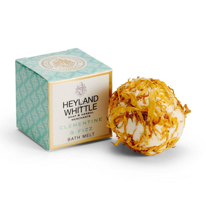 Clementine & Fizz Bath Melt Truffle Tester