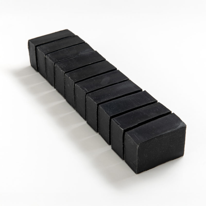 Activated Charcoal Soap Brick – Cut 1.5kg