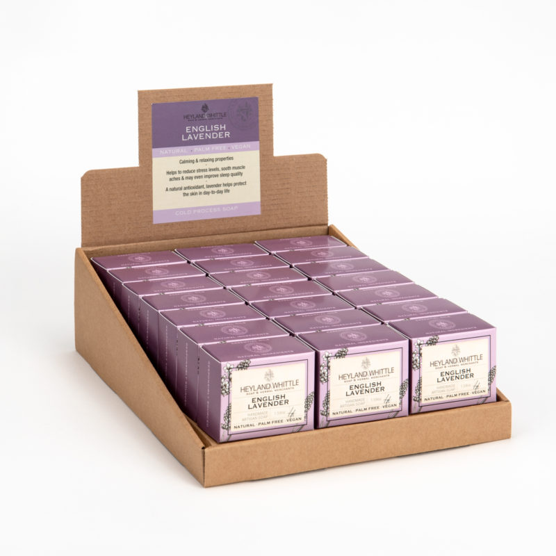 English Lavender Boxed Soap Bar 45g (21 Pack)