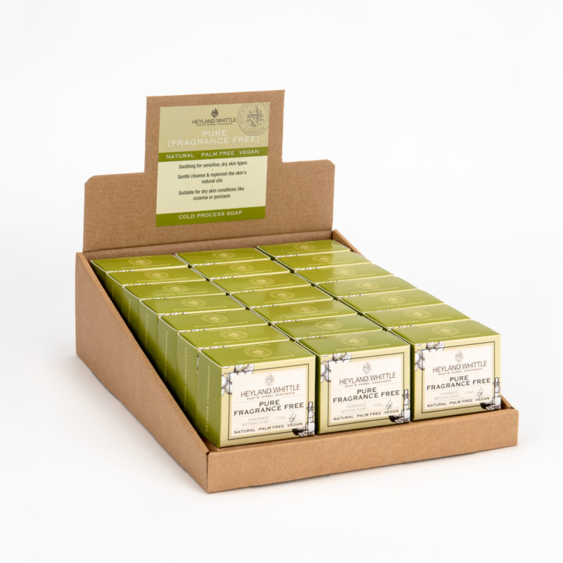 Pure Fragrance Free Boxed Soap Bar 45g (21 Pack)