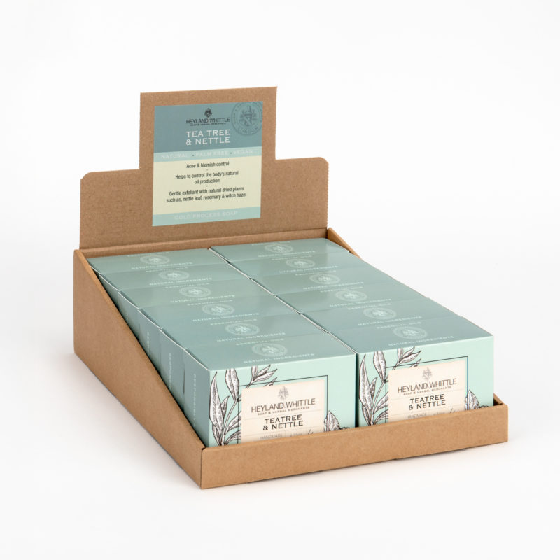 Tea Tree & Nettle Boxed Soap Bar 120g (12 Pack)