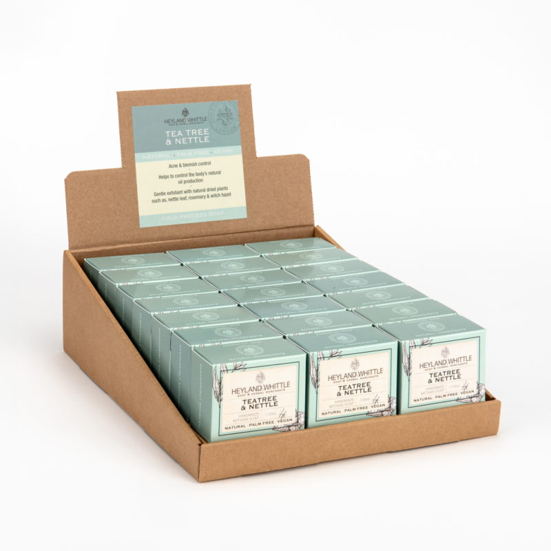 Tea Tree & Nettle Boxed Soap Bar 45g (21 Pack)
