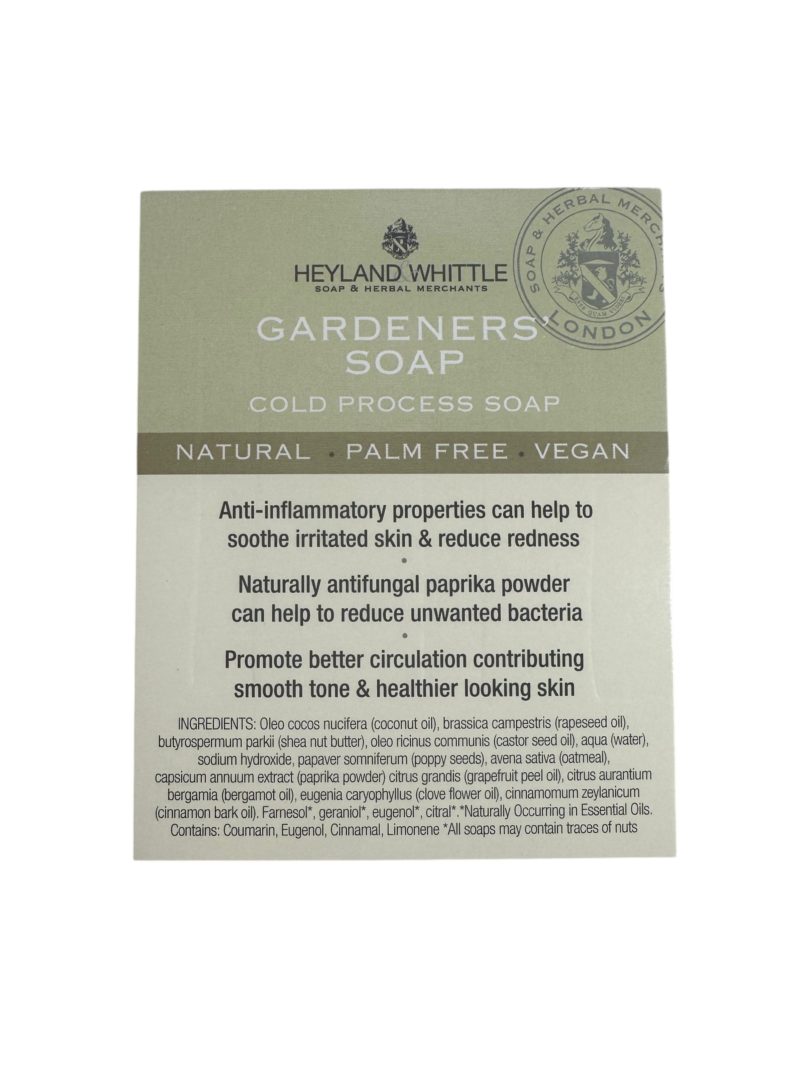 Gardeners' Soap Brick Card