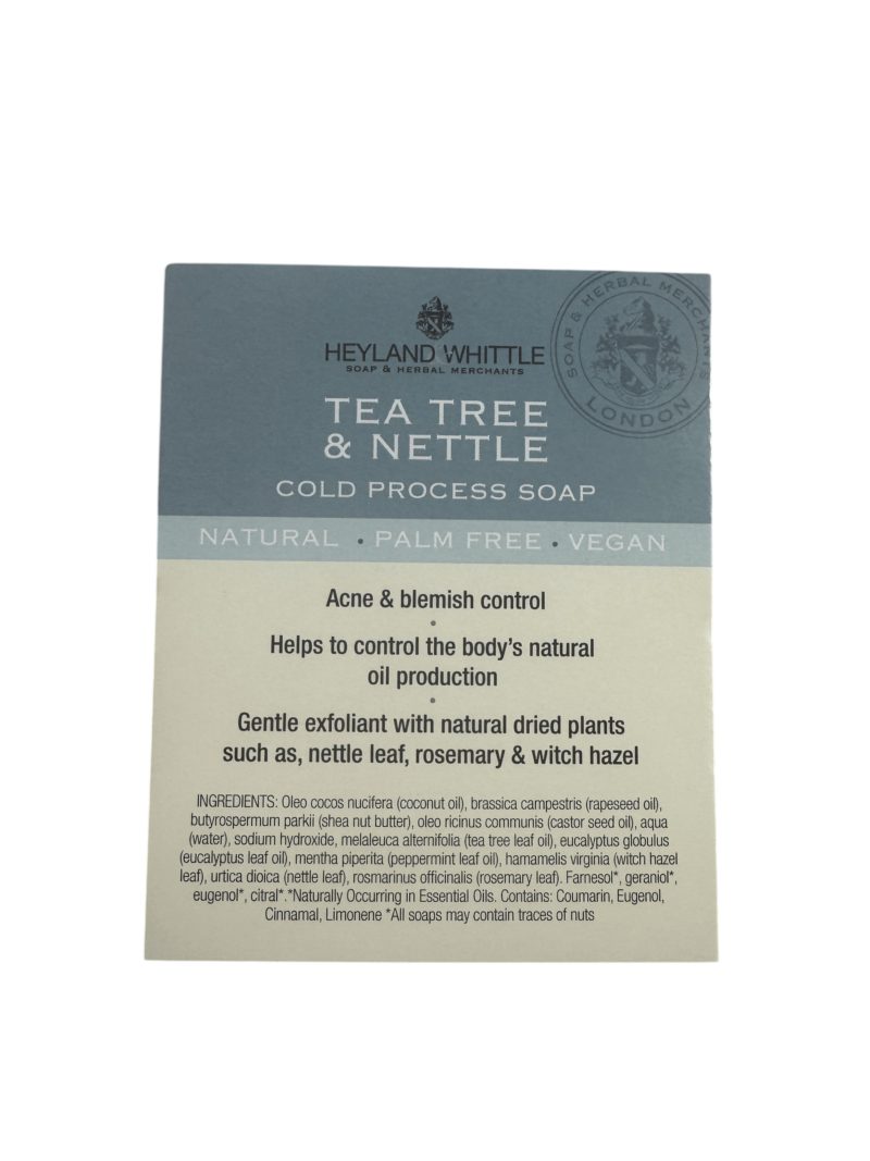 Tea Tree & Nettle Soap Brick Card